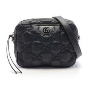 Gucci GG Matelasse Shoulder Bag Black
